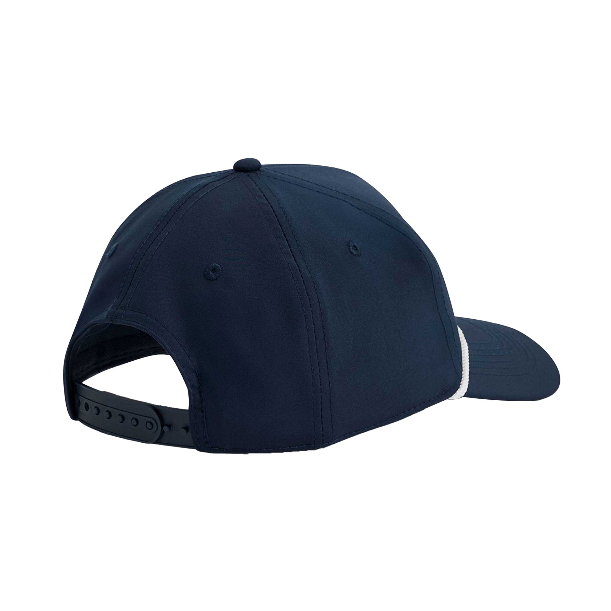 Navy-White - Back - Beechfield Unisex Adult Rope Detail Golf Cap