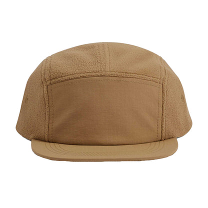 Biscuit - Side - Beechfield Unisex Adult Outdoor Fleece Camper Cap