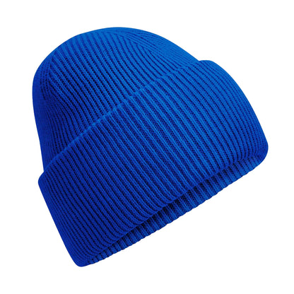 Bright Royal - Front - Beechfield Unisex Adult Classic Deep Cuffed Beanie