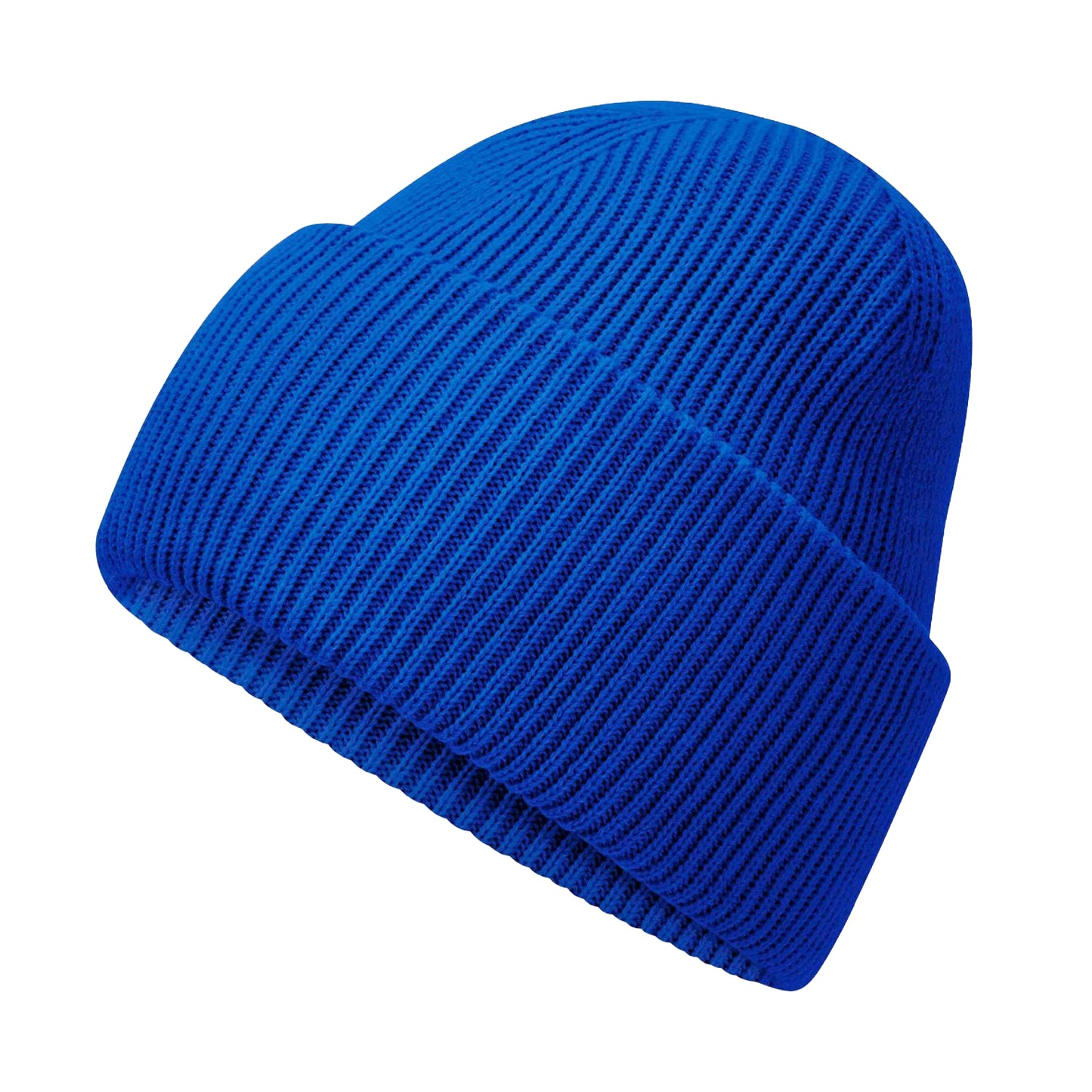 Bright Royal - Back - Beechfield Unisex Adult Classic Deep Cuffed Beanie