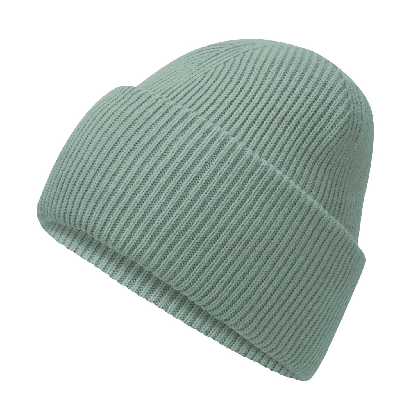 Dusty Green - Back - Beechfield Unisex Adult Classic Deep Cuffed Beanie
