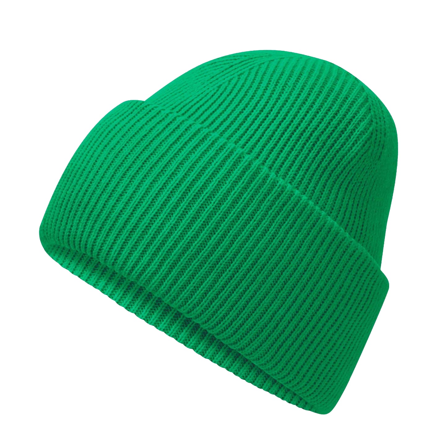 Kelly Green - Back - Beechfield Unisex Adult Classic Deep Cuffed Beanie