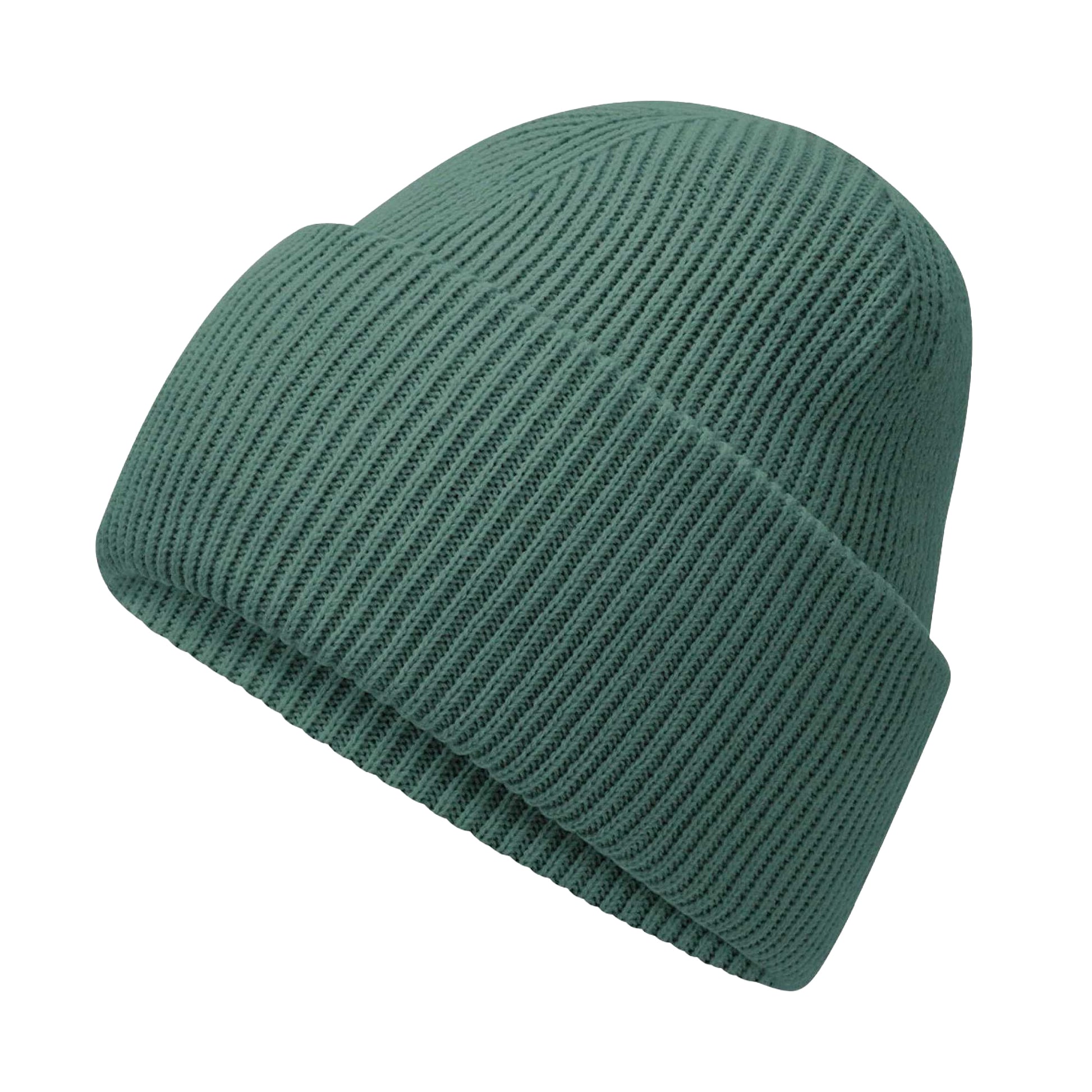 Marine Green - Back - Beechfield Unisex Adult Classic Deep Cuffed Beanie