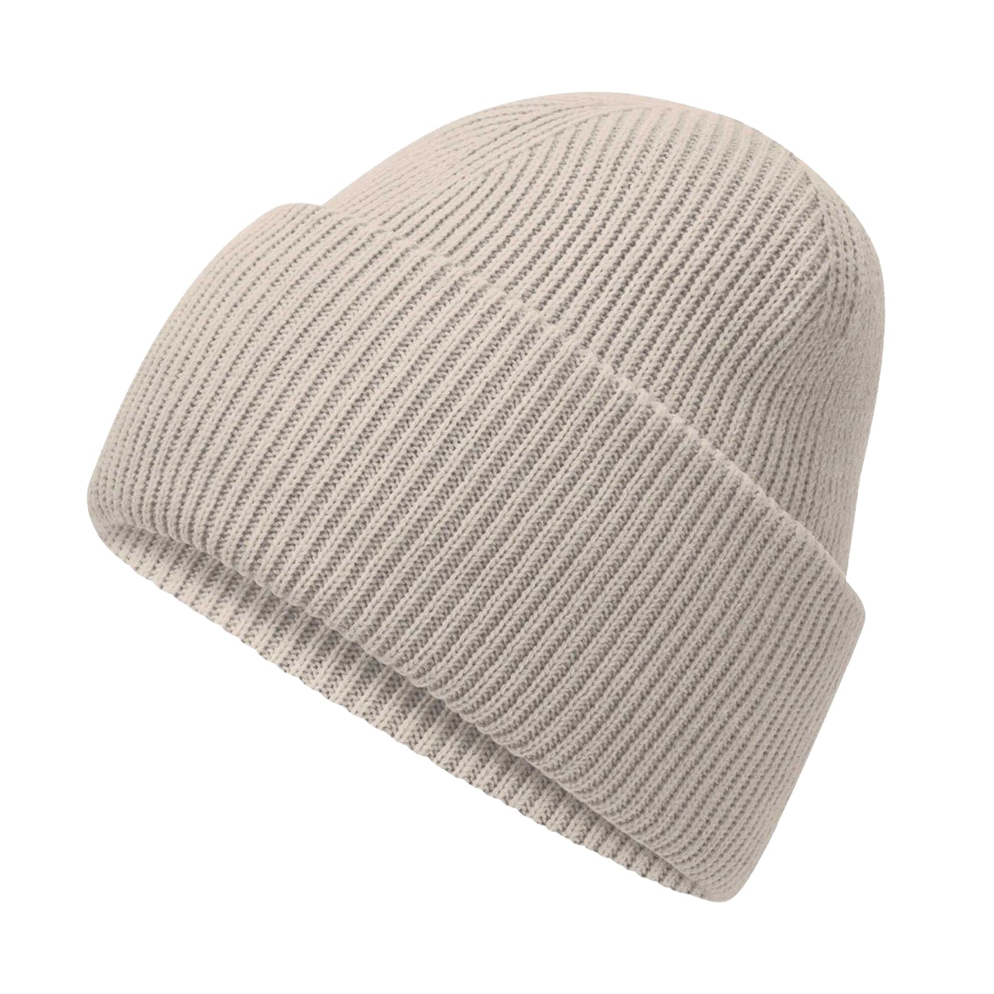 Natural Stone - Back - Beechfield Unisex Adult Classic Deep Cuffed Beanie