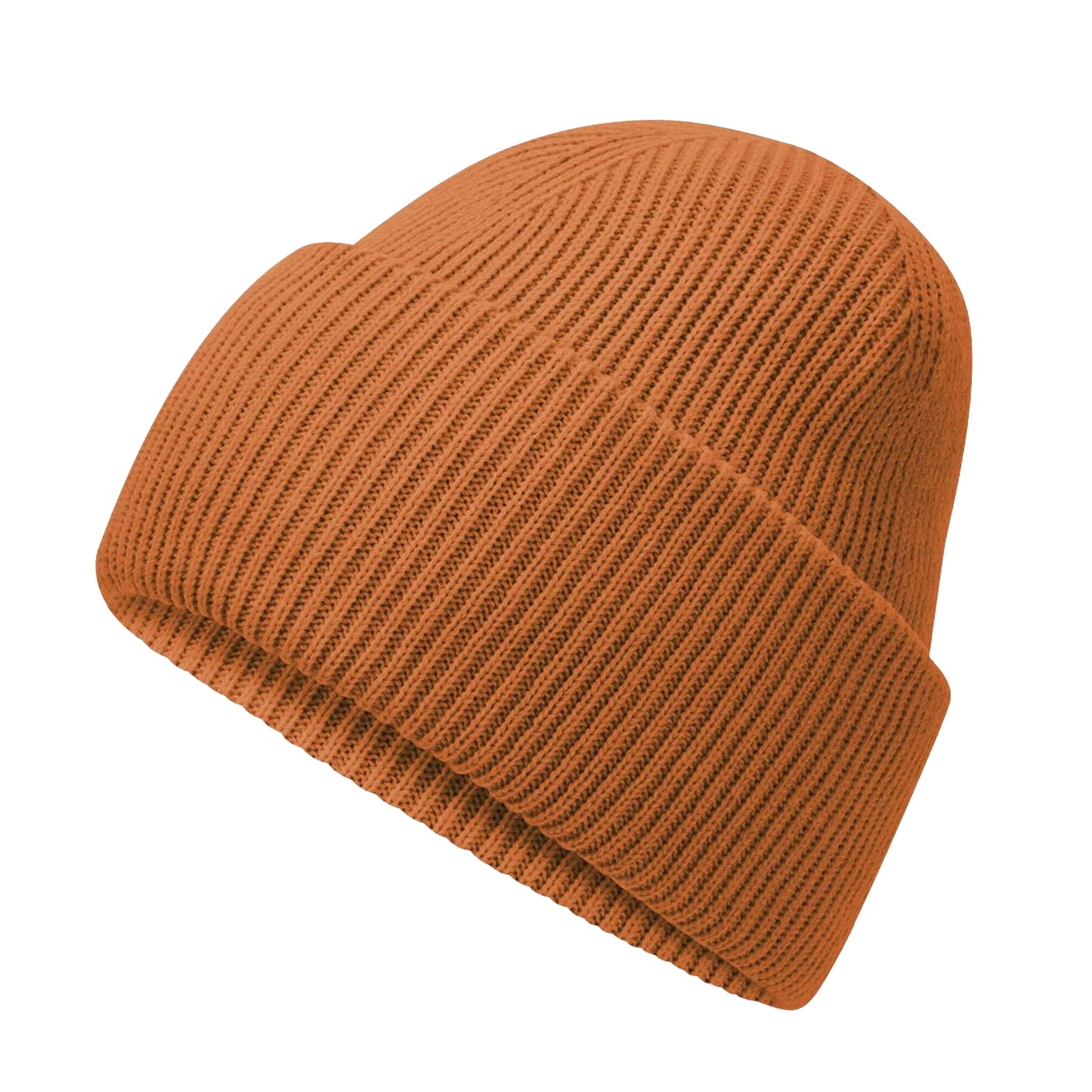 Pumpkin - Back - Beechfield Unisex Adult Classic Deep Cuffed Beanie