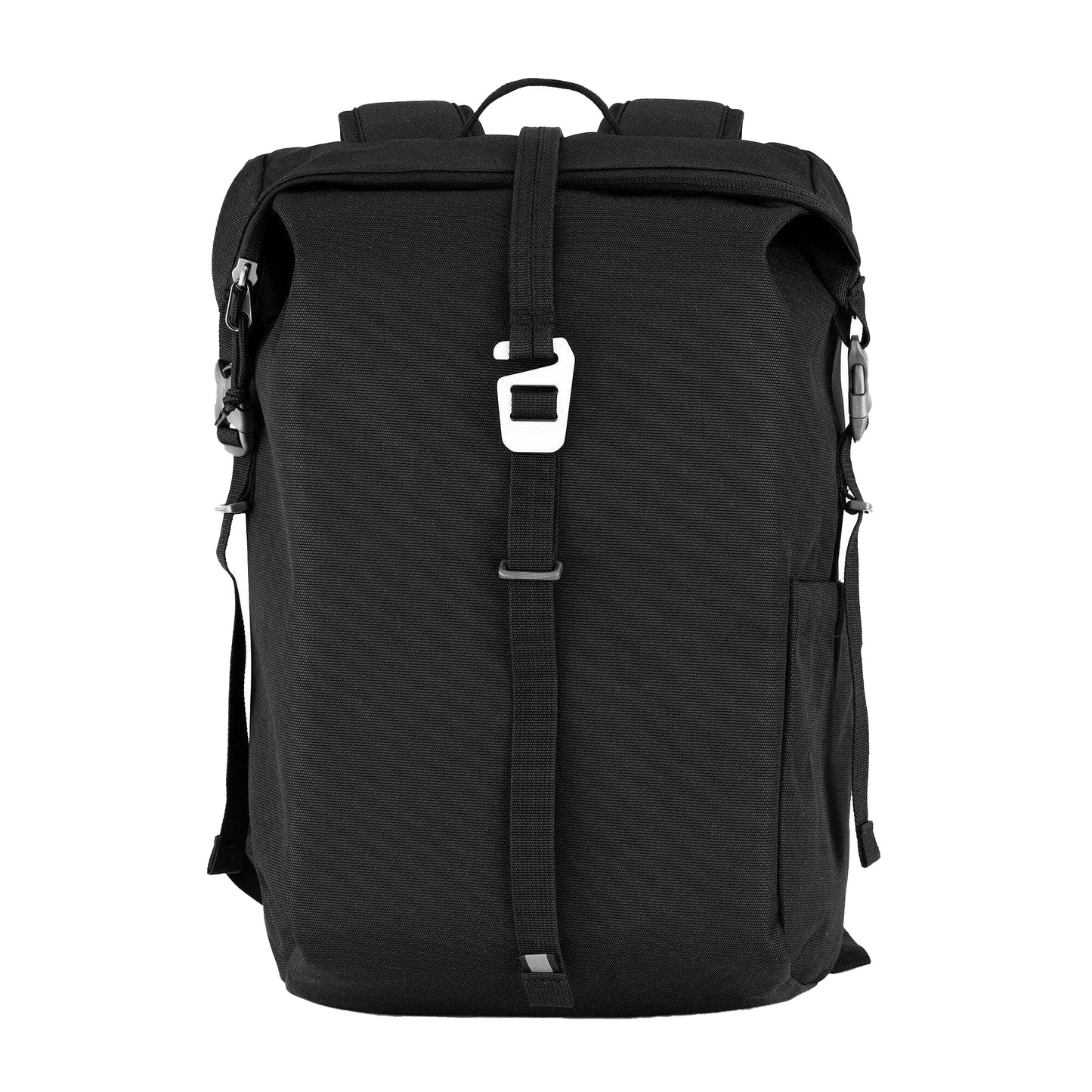 Black - Side - Craghoppers Kiwi Roll Top 16L Backpack