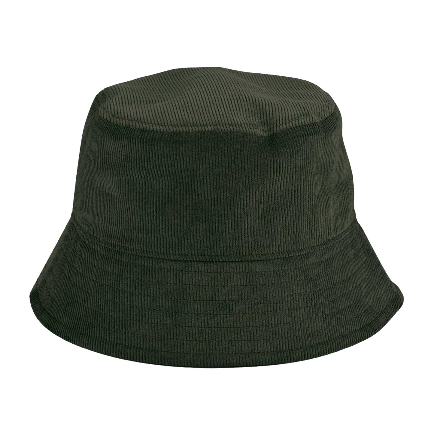 Forest Night - Front - Beechfield Unisex Adult Organic Corded Bucket Hat