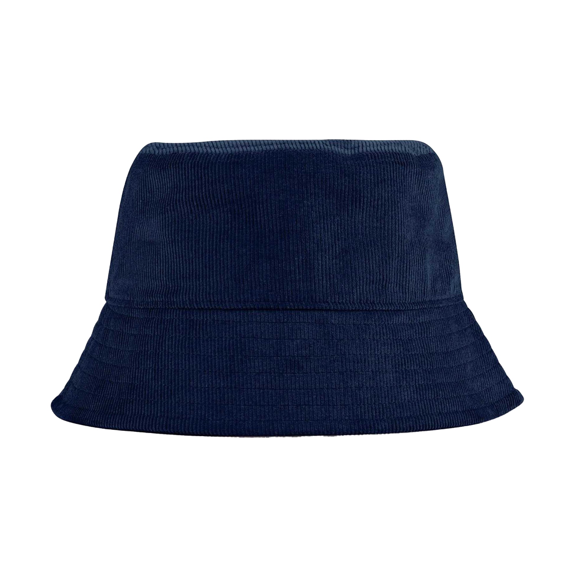 Oxford Navy - Back - Beechfield Unisex Adult Organic Corded Bucket Hat