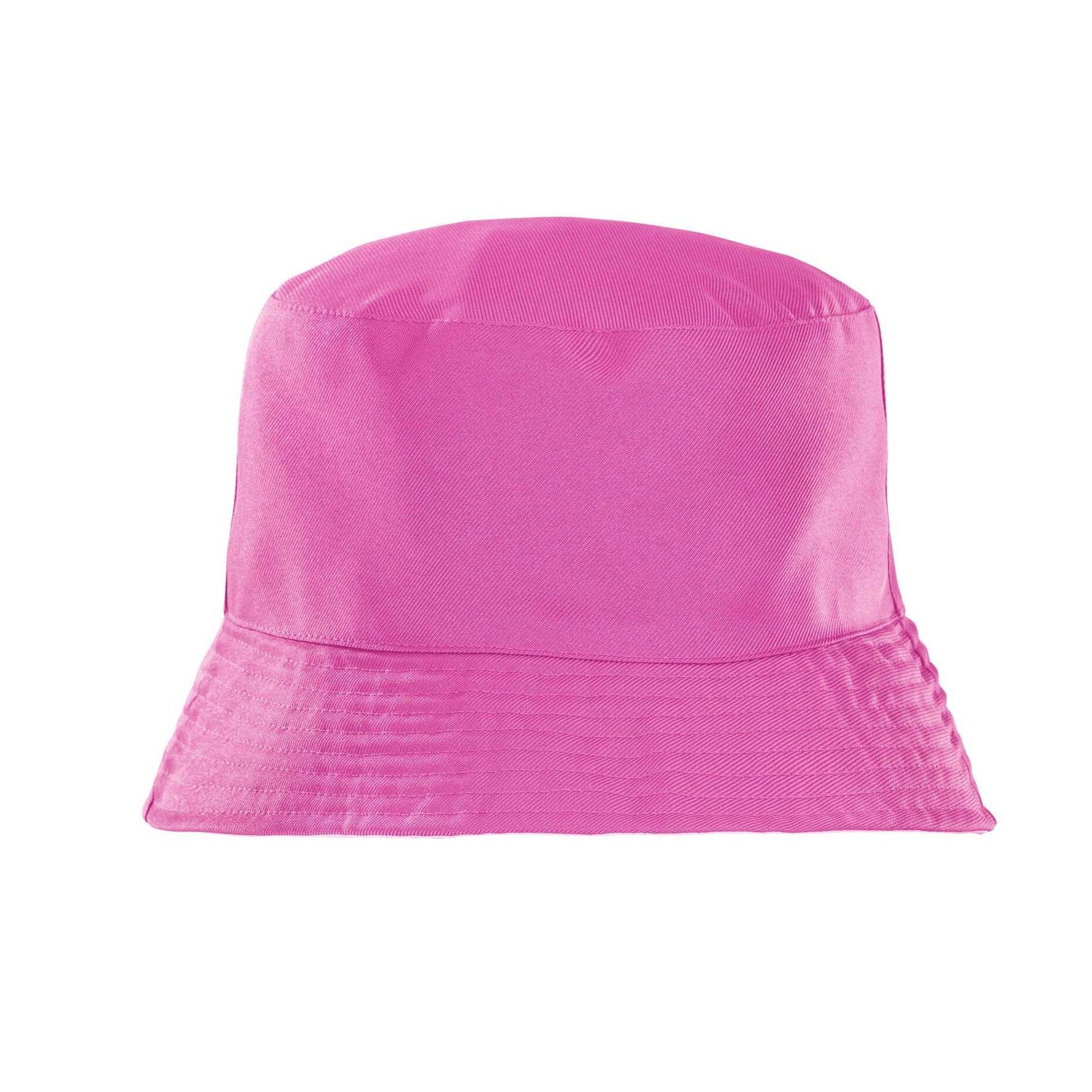 Pink - Back - Result Recycled Unisex Adult Reversible Bucket Hat