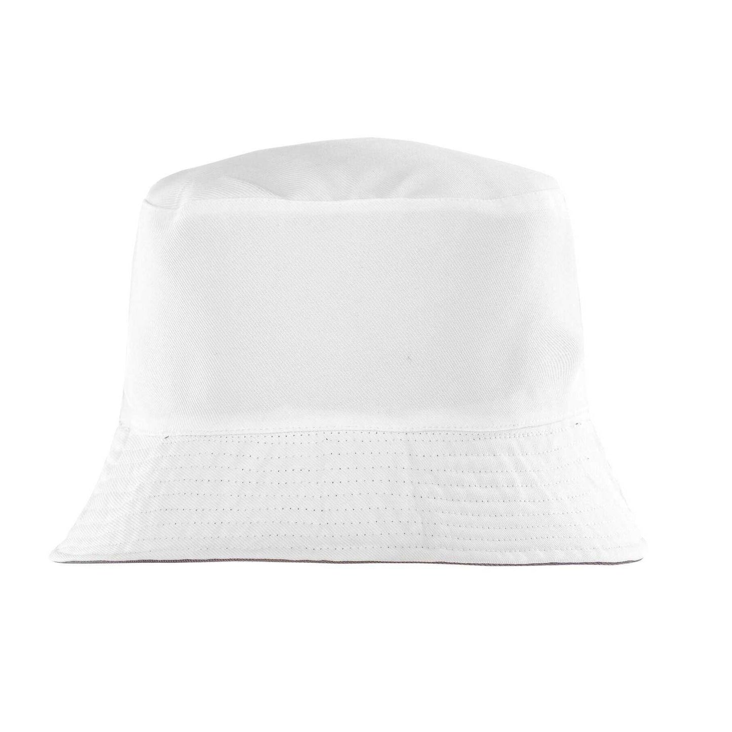 White - Front - Result Recycled Unisex Adult Reversible Bucket Hat