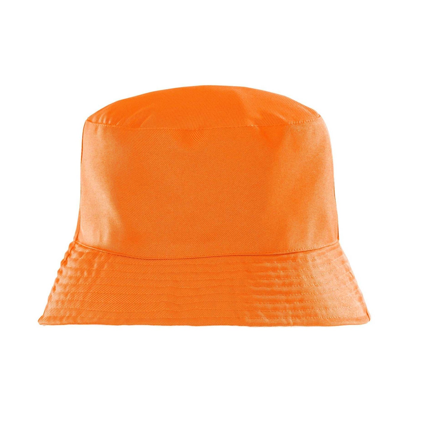 Orange-White - Front - Result Recycled Unisex Adult Reversible Bucket Hat