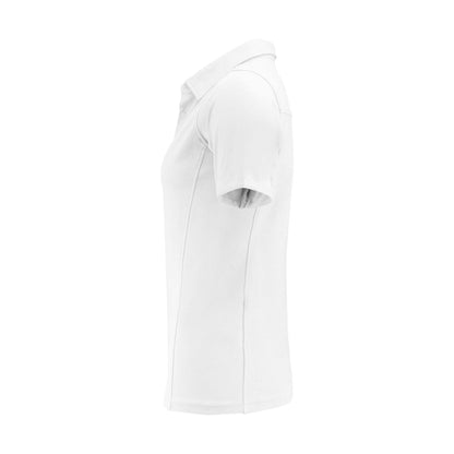 White - Side - James Harvest Womens-Ladies American Supreme Polo Shirt