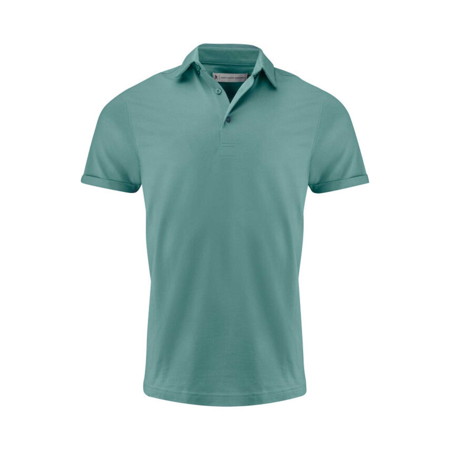 Aloe Green - Front - James Harvest Mens American Supreme Polo Shirt