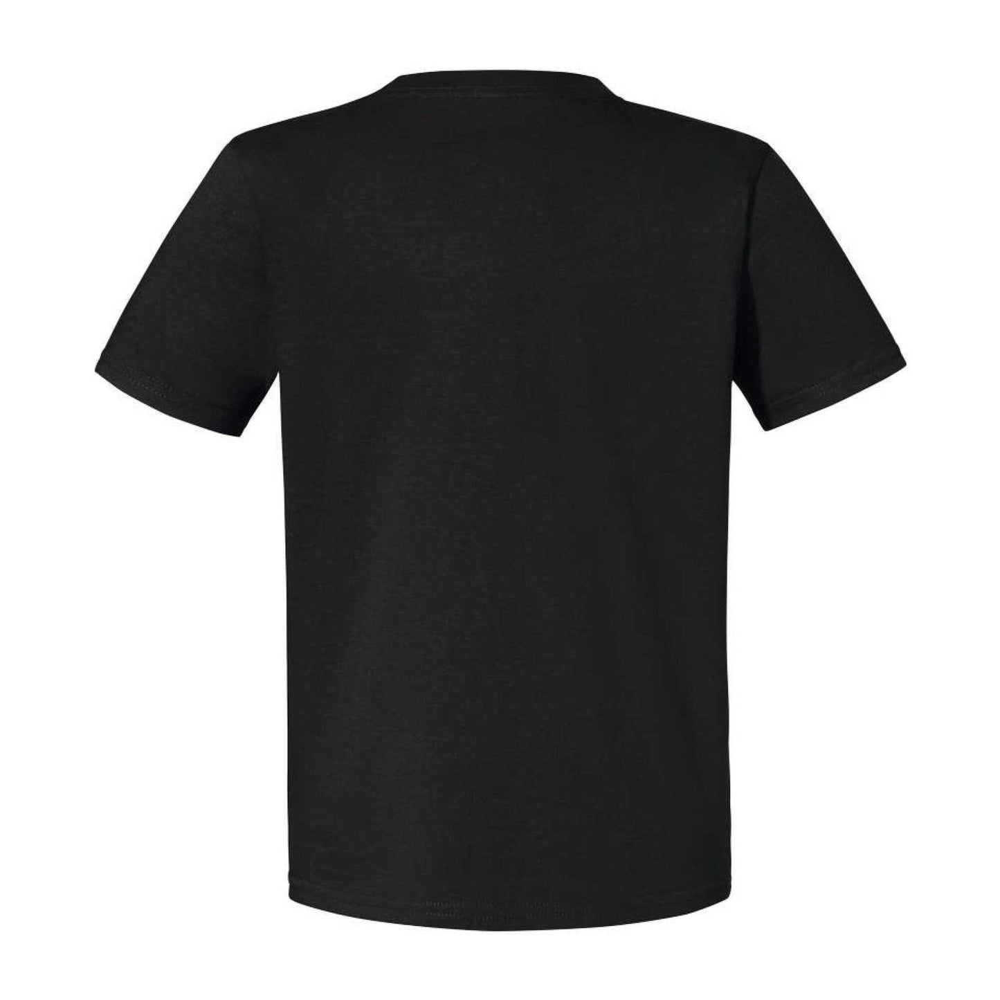 Black - Back - Jerzees Childrens-Kids Eco Premium T-Shirt