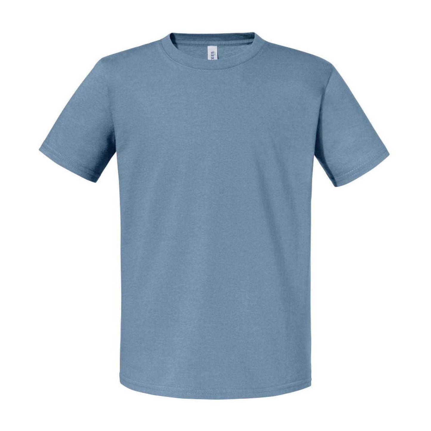 Mineral Blue - Front - Jerzees Childrens-Kids Eco Premium T-Shirt