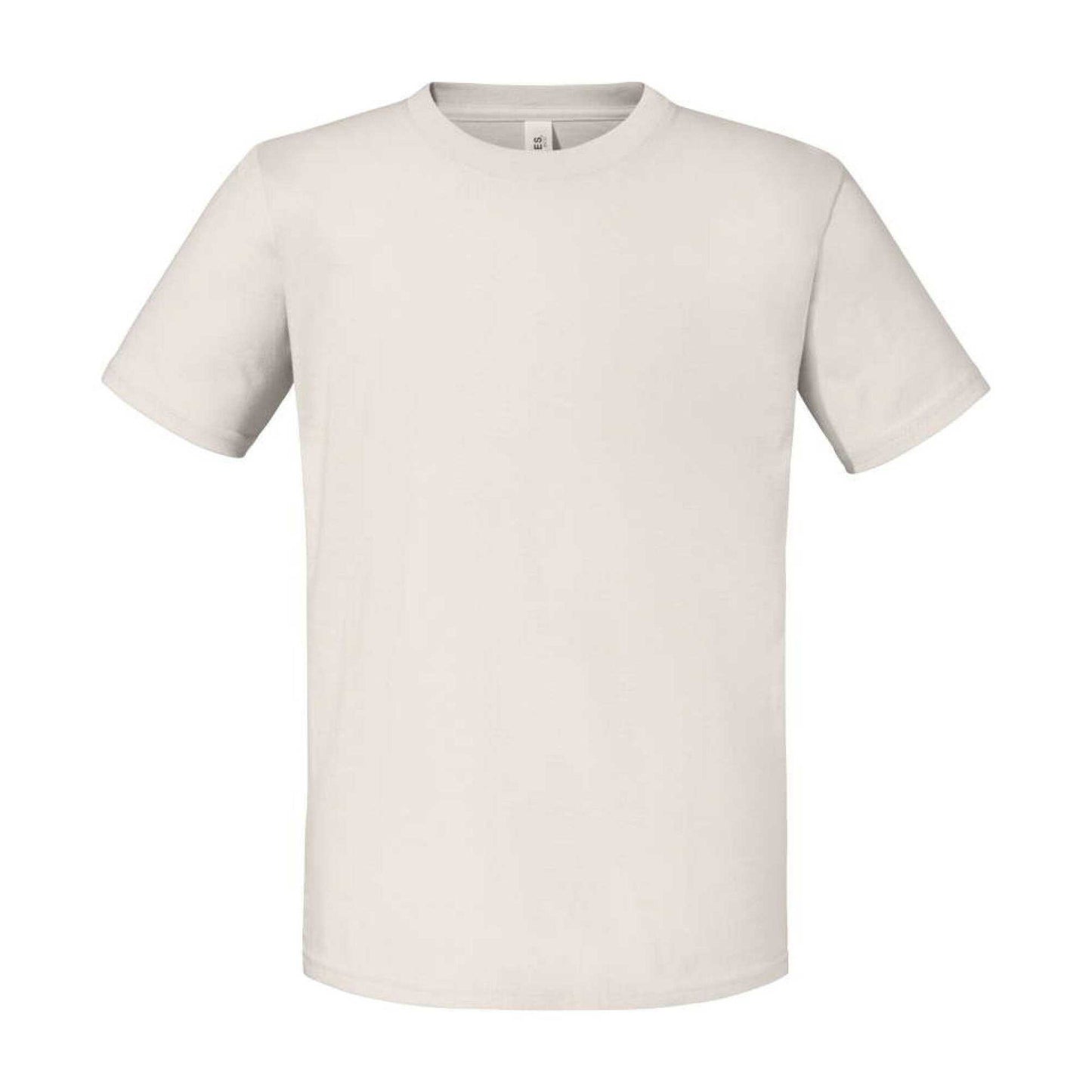Natural - Front - Jerzees Childrens-Kids Eco Premium T-Shirt