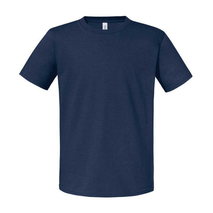 Navy Blue - Front - Jerzees Childrens-Kids Eco Premium T-Shirt