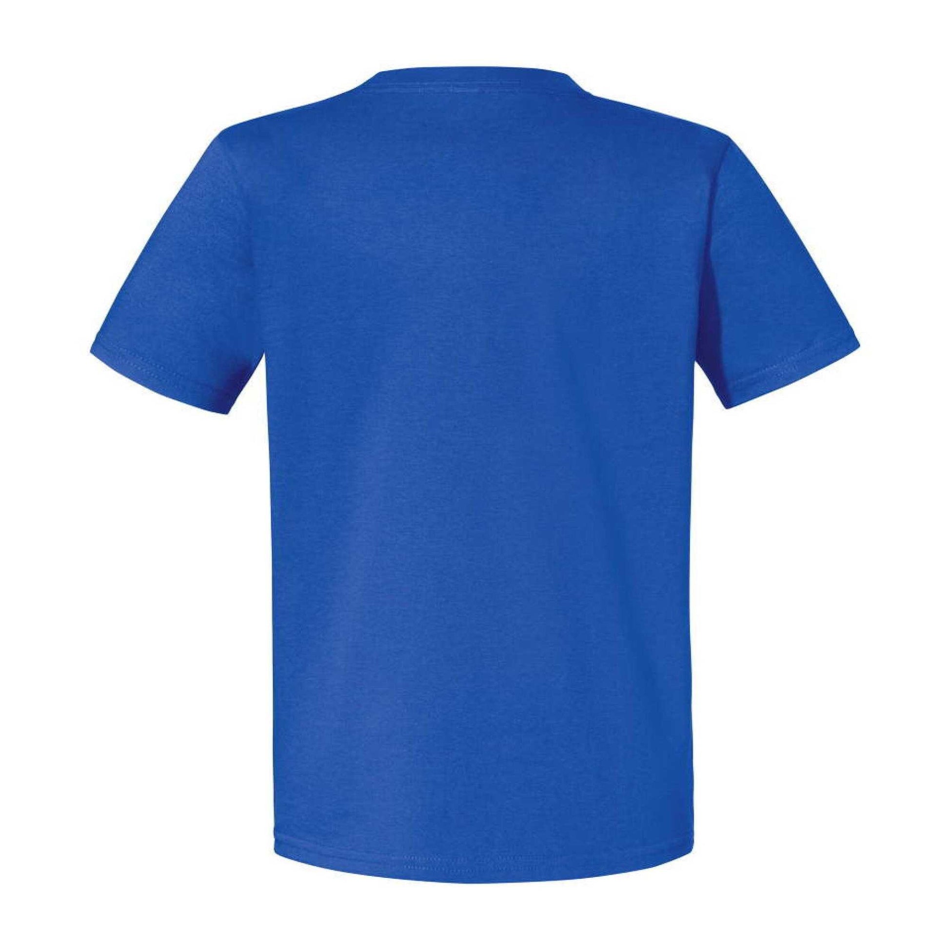 Royal Blue - Back - Jerzees Childrens-Kids Eco Premium T-Shirt
