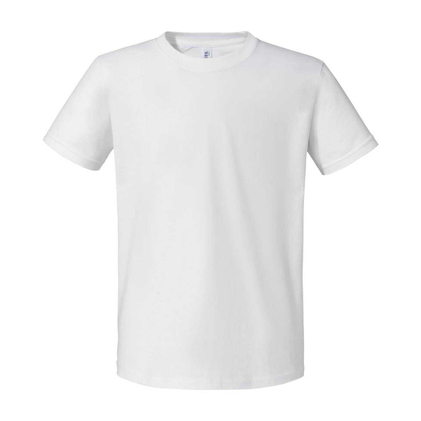 White - Front - Jerzees Childrens-Kids Eco Premium T-Shirt