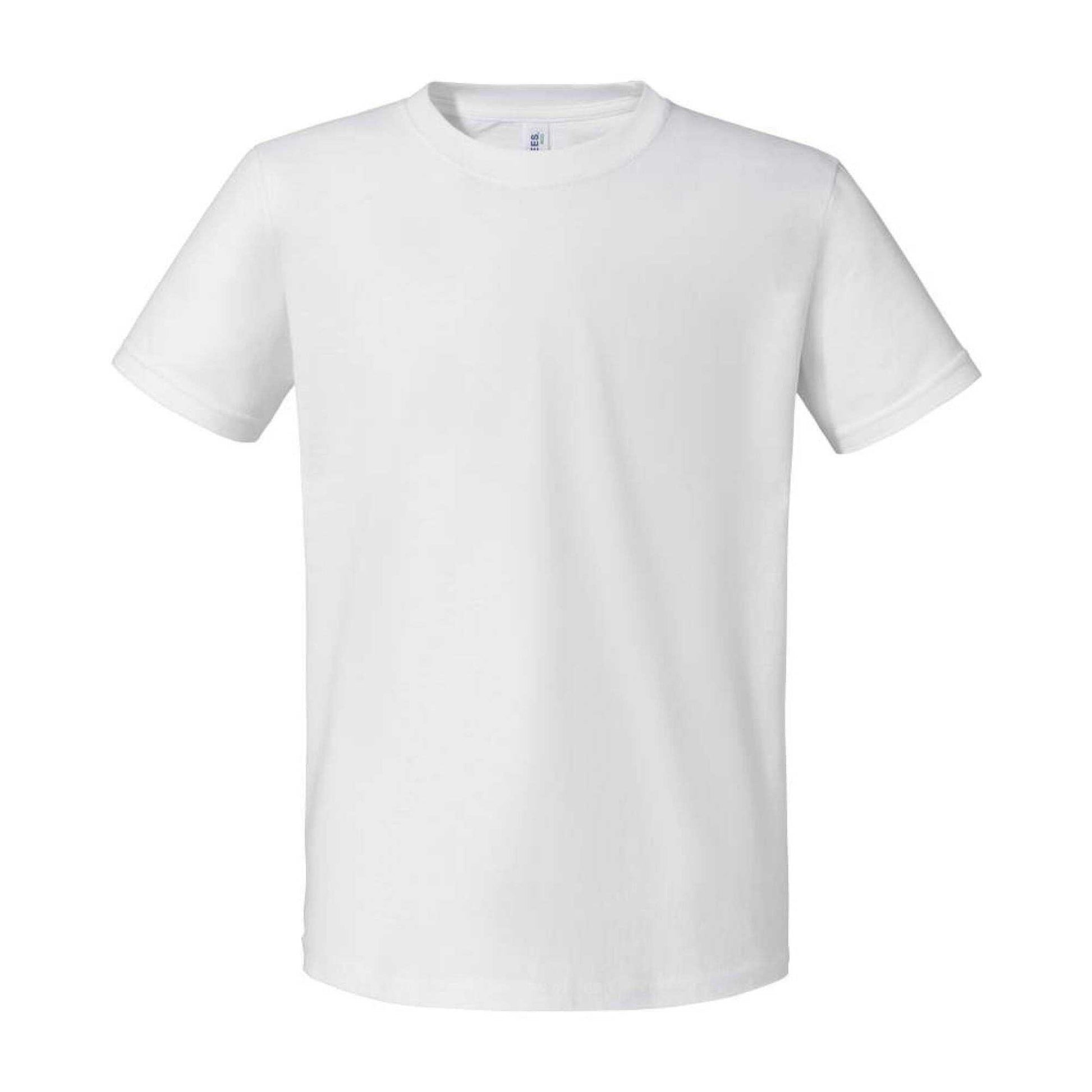 White - Front - Jerzees Childrens-Kids Eco Premium T-Shirt