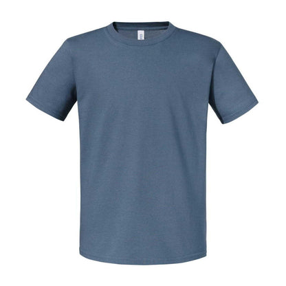Denim - Front - Jerzees Childrens-Kids Eco Premium T-Shirt