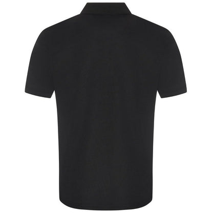 Black - Back - Kustom Kit Mens Jersey Superwash 60C Regular Polo Shirt