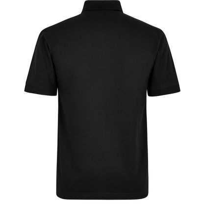 Black - Back - Kustom Kit Mens Recycled Superwash 60C Polo Shirt