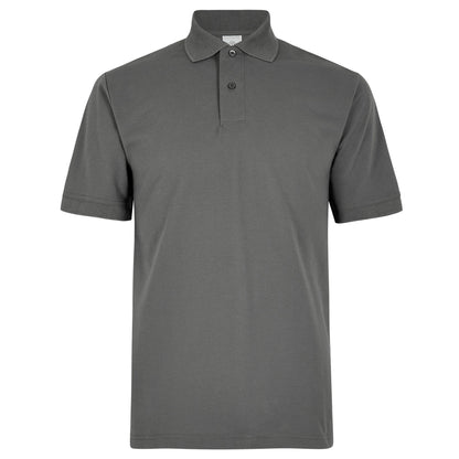 Charcoal - Front - Kustom Kit Mens Recycled Superwash 60C Polo Shirt