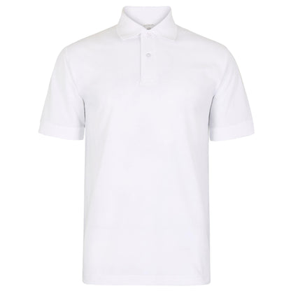 White - Front - Kustom Kit Mens Recycled Superwash 60C Polo Shirt