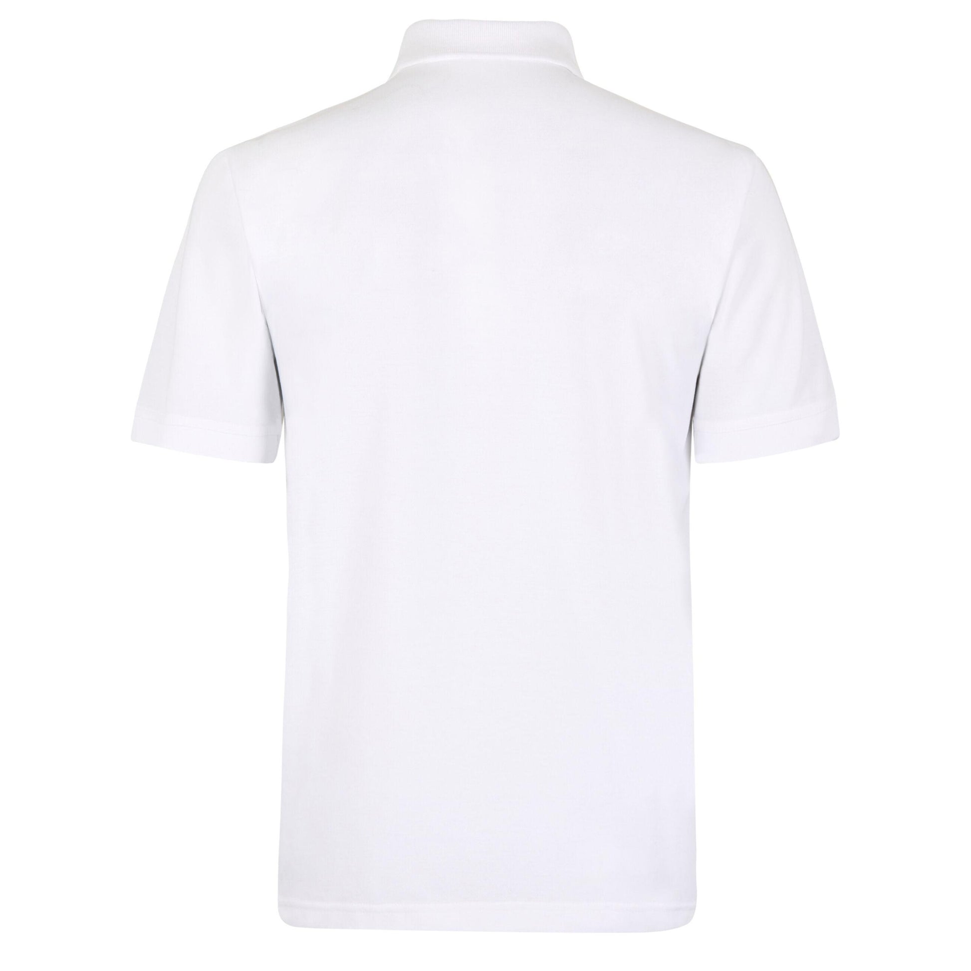 White - Back - Kustom Kit Mens Recycled Superwash 60C Polo Shirt