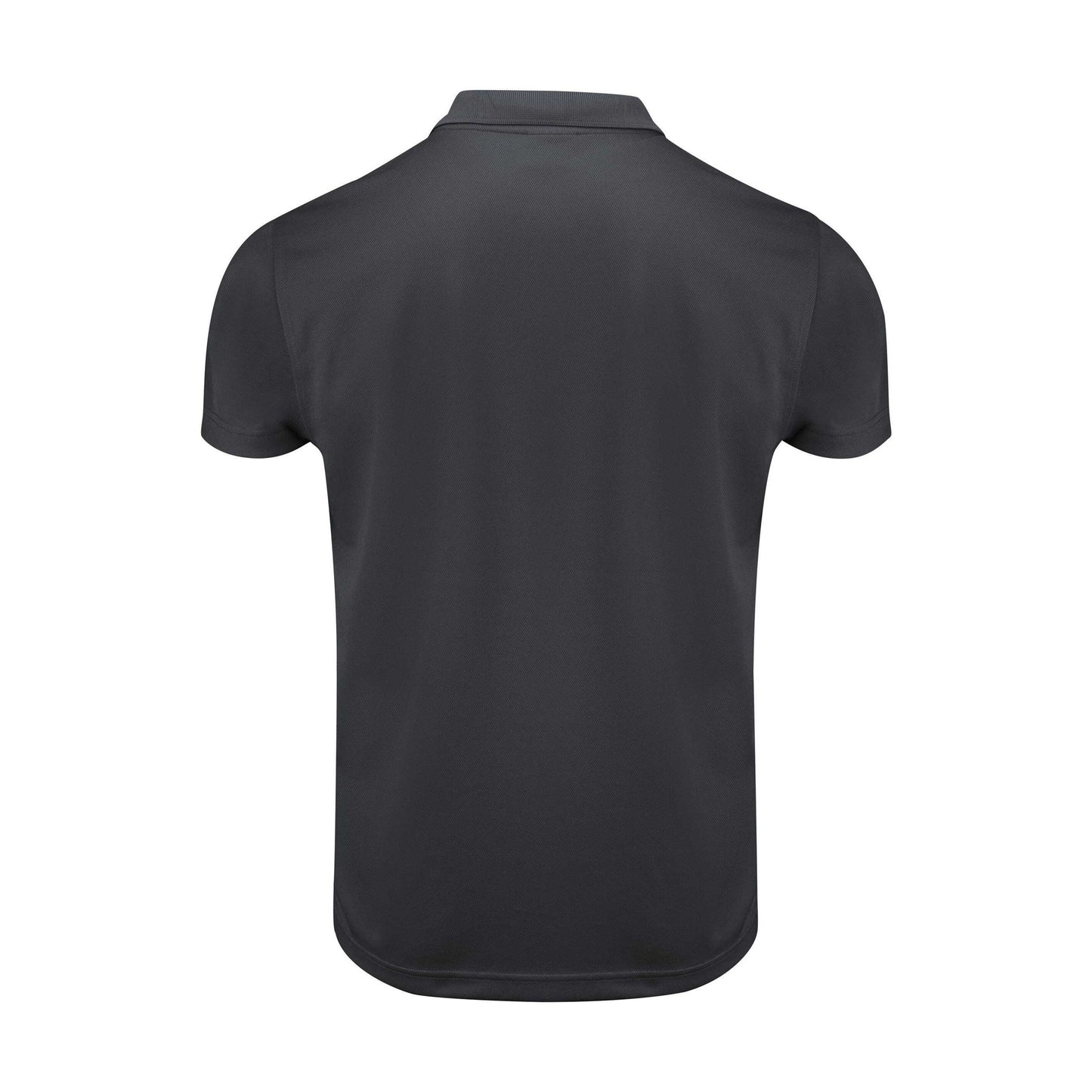 Black - Back - Printer RED Mens Smash Polo Shirt