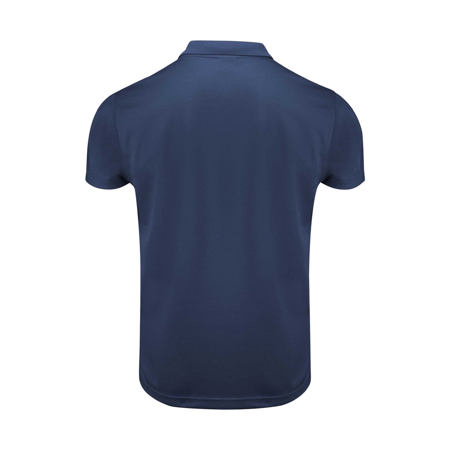 Navy - Side - Printer RED Mens Smash Polo Shirt