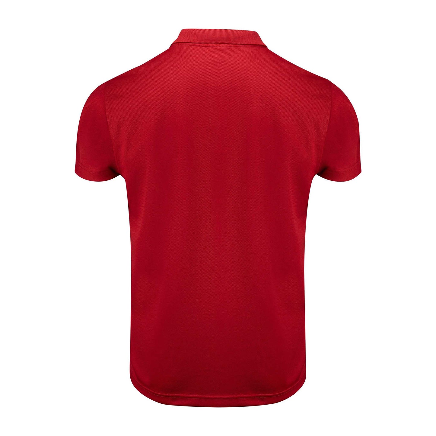 Red - Back - Printer RED Mens Smash Polo Shirt