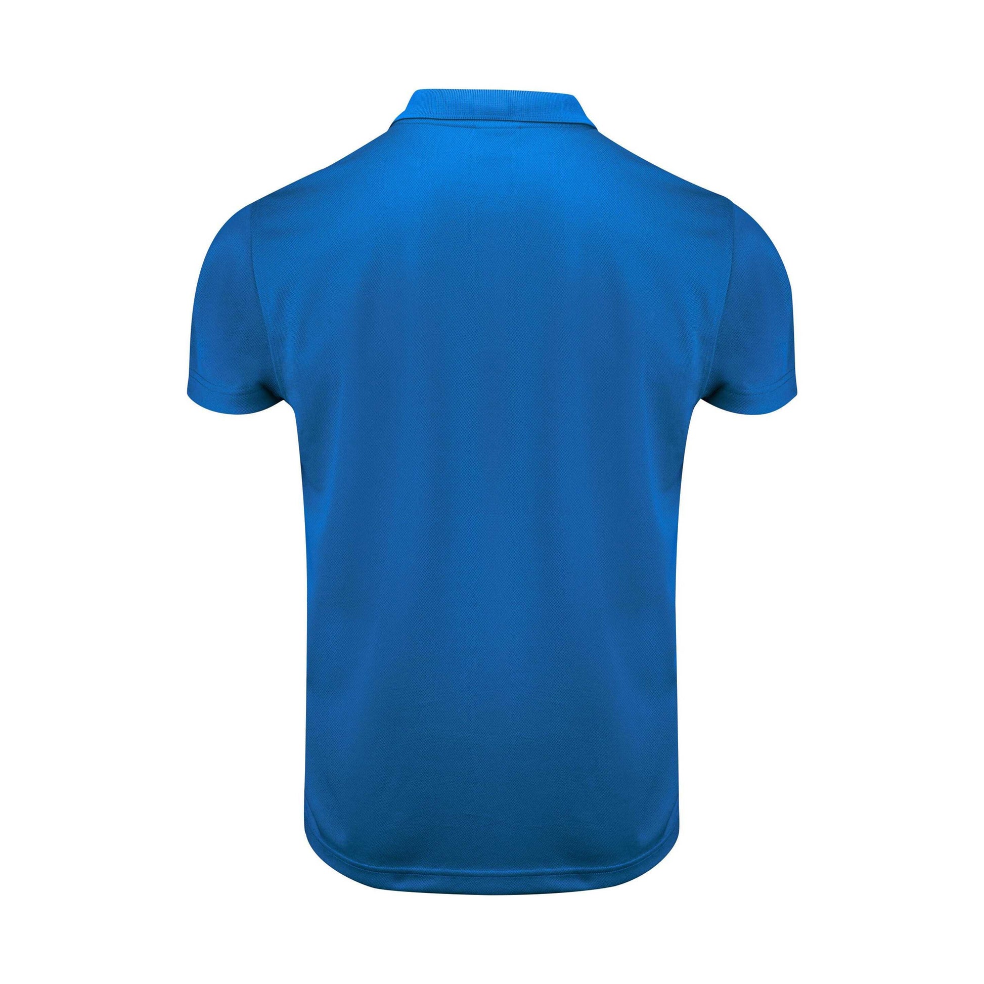 Bright Blue - Back - Printer RED Mens Smash Polo Shirt