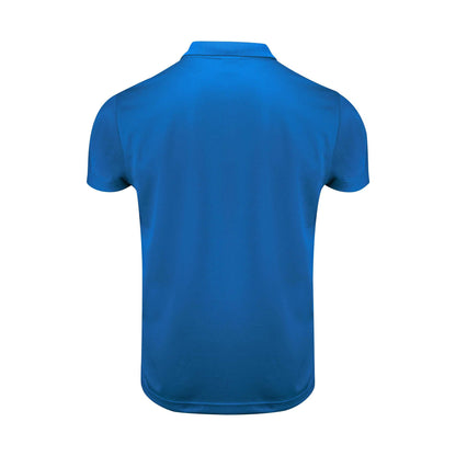 Bright Blue - Back - Printer RED Mens Smash Polo Shirt