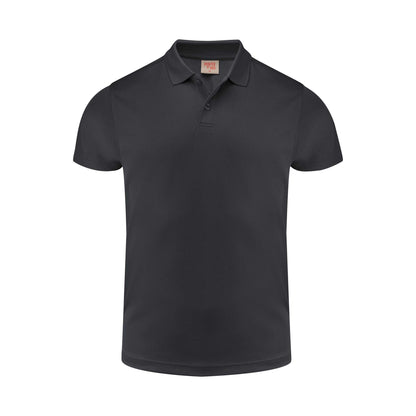 Black - Front - Printer RED Mens Smash Polo Shirt