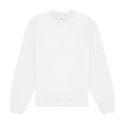 White - Front - Bella + Canvas Unisex Adult Heavyweight Crew Neck Sweatshirt