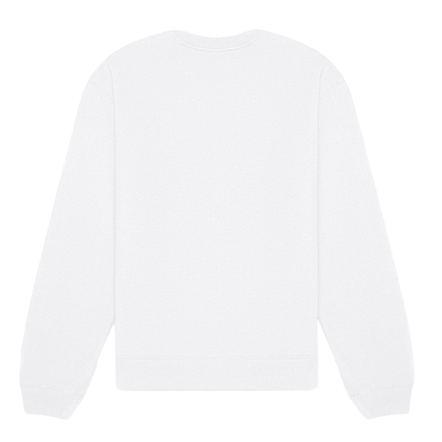 White - Back - Bella + Canvas Unisex Adult Heavyweight Crew Neck Sweatshirt