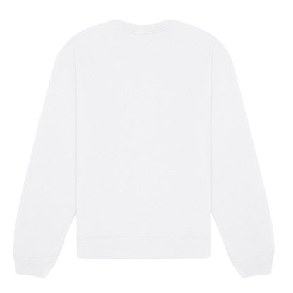 White - Back - Bella + Canvas Unisex Adult Heavyweight Crew Neck Sweatshirt