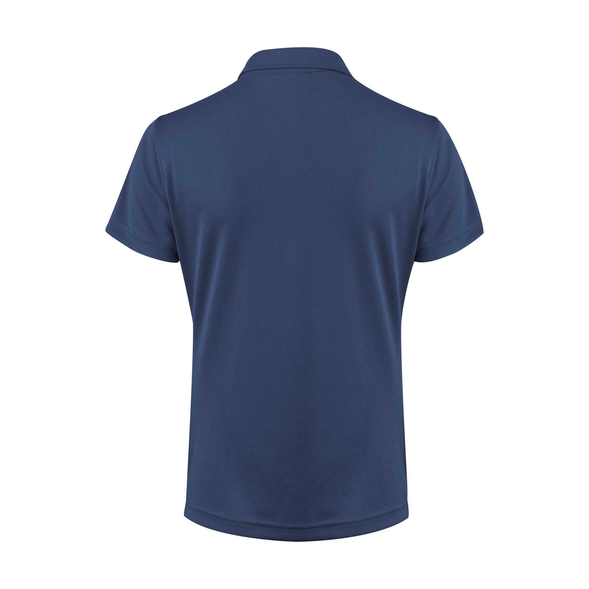 Navy - Back - Printer RED Womens-Ladies Smash Polo Shirt