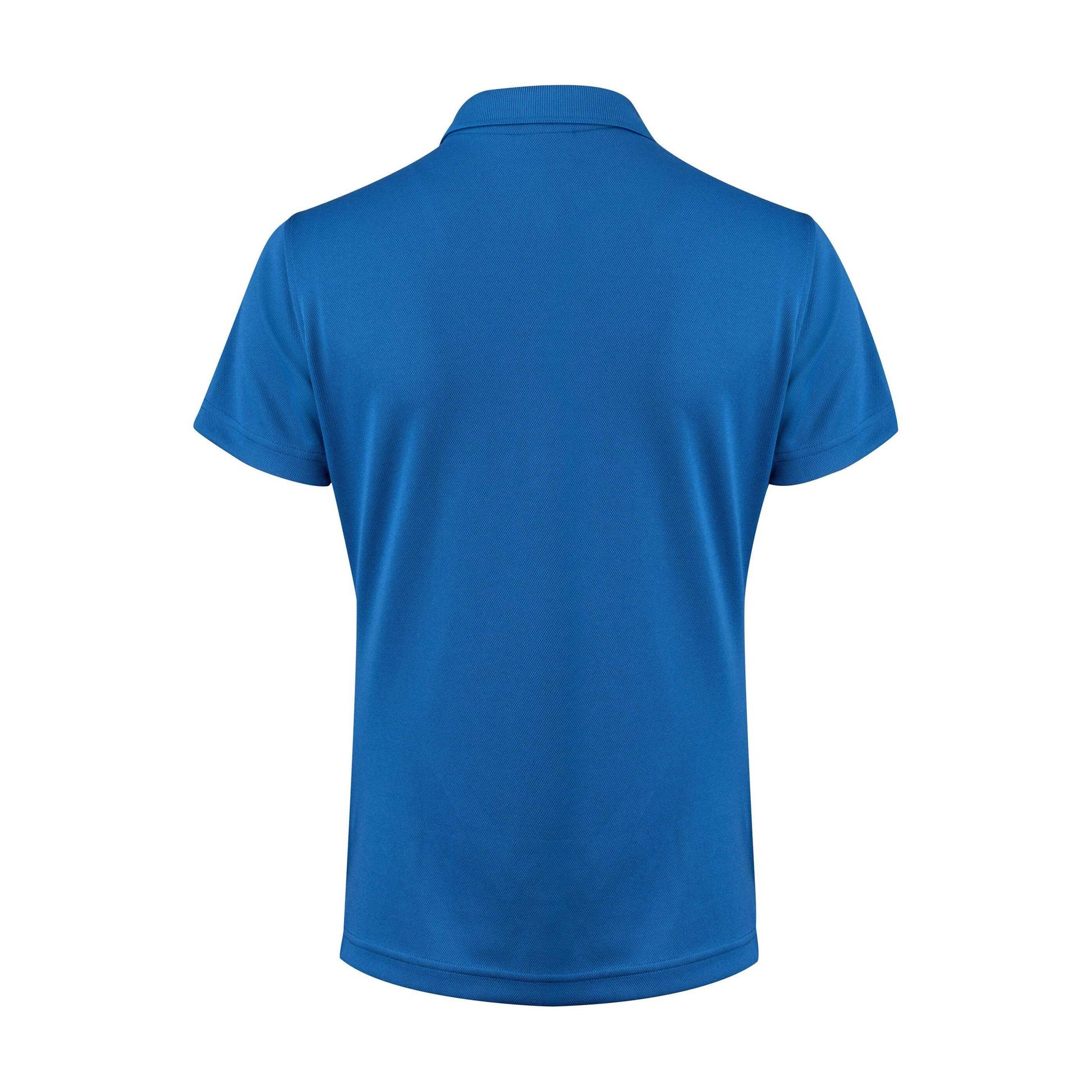 Bright Blue - Back - Printer RED Womens-Ladies Smash Polo Shirt
