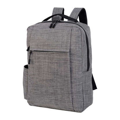 Grey Melange - Front - Shugon Sembach Basic Laptop Backpack