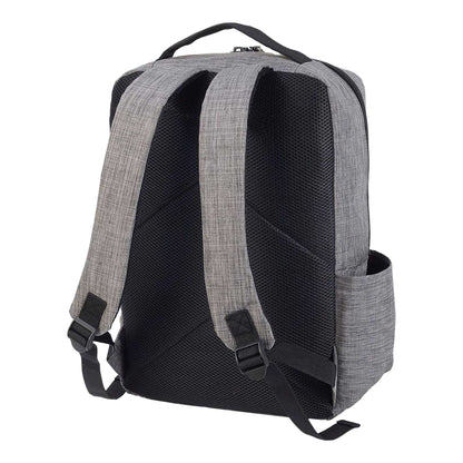 Grey Melange - Back - Shugon Sembach Basic Laptop Backpack