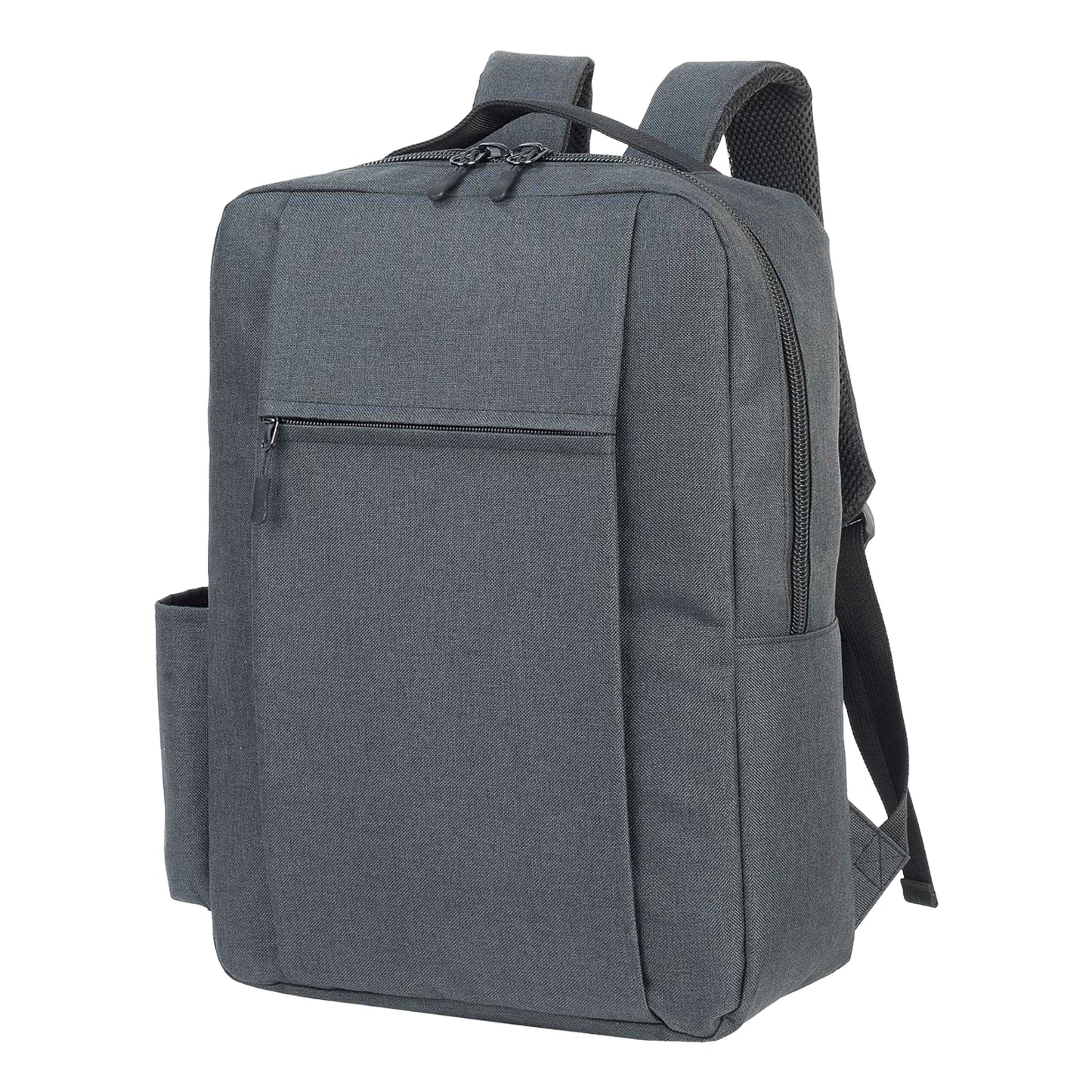 Black Melange - Front - Shugon Sembach Basic Laptop Backpack