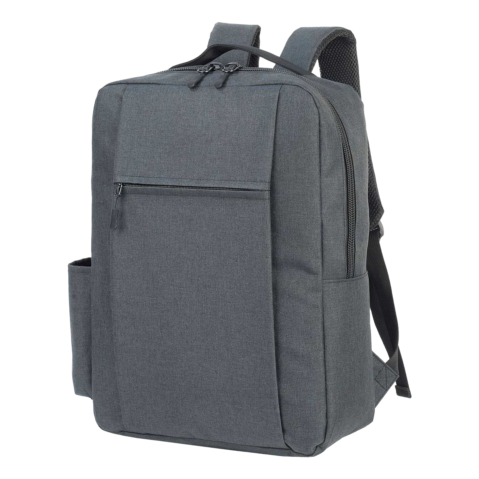 Black Melange - Front - Shugon Sembach Basic Laptop Backpack