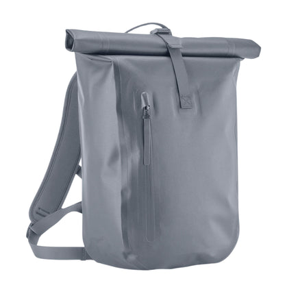 Blue Grey - Front - Quadra Lite Roll Top Waterproof Backpack