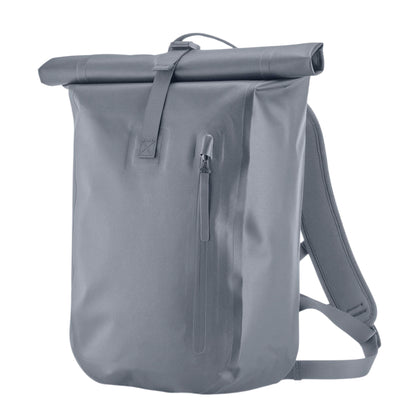 Blue Grey - Back - Quadra Lite Roll Top Waterproof Backpack
