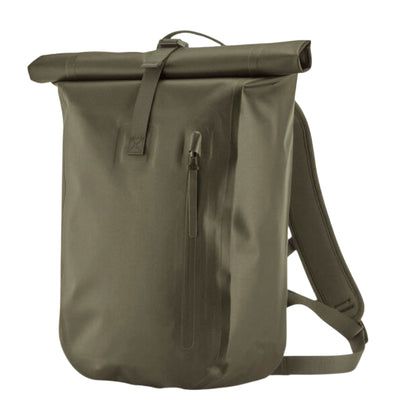 Covert Green - Back - Quadra Lite Roll Top Waterproof Backpack
