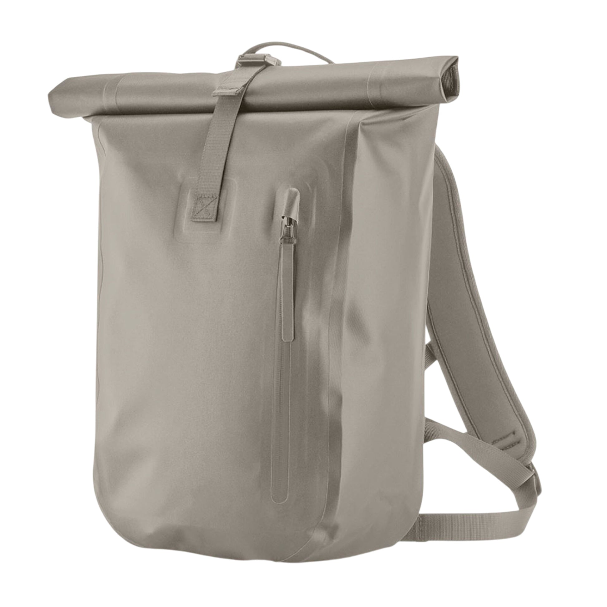 Natural Stone - Back - Quadra Lite Roll Top Waterproof Backpack