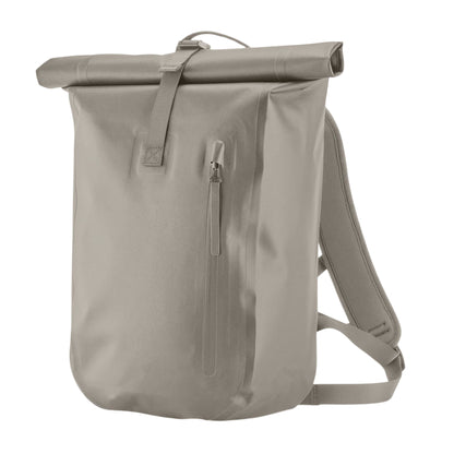 Natural Stone - Back - Quadra Lite Roll Top Waterproof Backpack